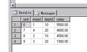 SQL2005利用ROW_NUMBER() OVER实现分页功能6