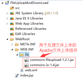 Javaweb实现上传下载文件的多种方法1