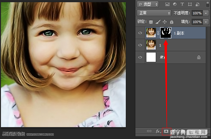 Photoshop简单快速地把模糊的儿童照片变得清新淡雅10