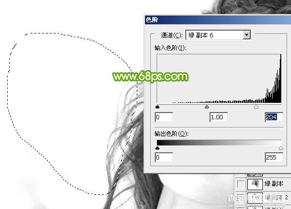 photoshop利用通道保细节抠出细腻的发丝36