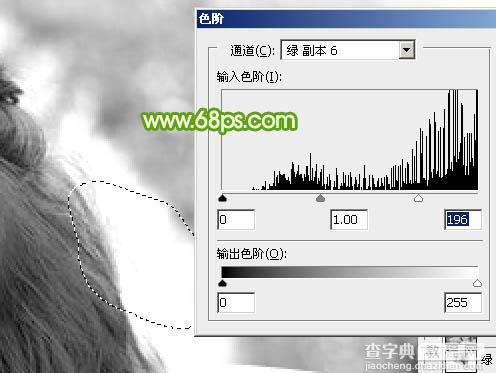 photoshop利用通道保细节抠出细腻的发丝30