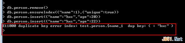 MongoDB入门教程之索引操作浅析4