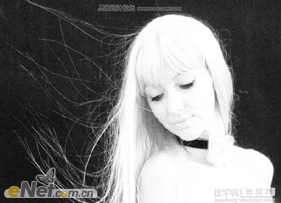 用Photoshop计算命令和通道抠美女发丝教程7