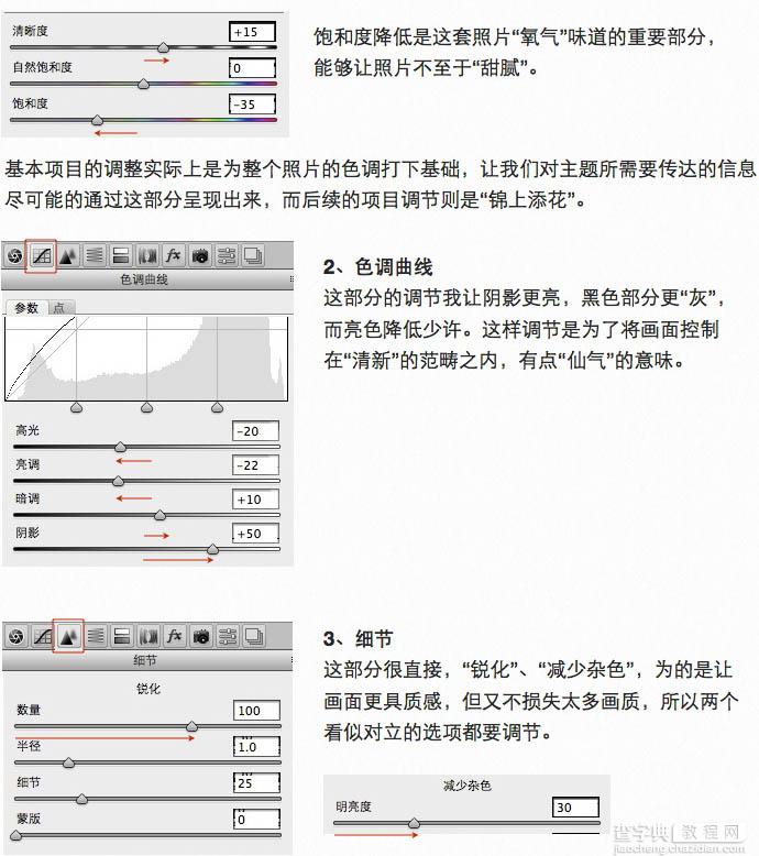 Photoshop给外景美女加上甜美的清新氧气效果4