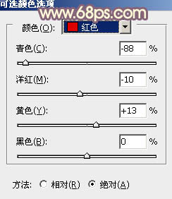 Photoshop将外景人物图片打造出小清新橙红色效果9