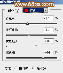 Photoshop为树林人物照片加上淡淡的黄褐色效果6