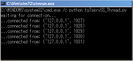 用Python实现一个简单的多线程TCP服务器的教程2