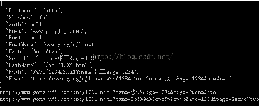 C#Url操作类封装、仿Node.Js中的Url模块实例1