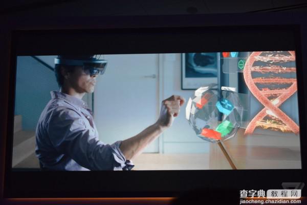 微软发布会全息影像头戴设备HoloLens怎么样？13