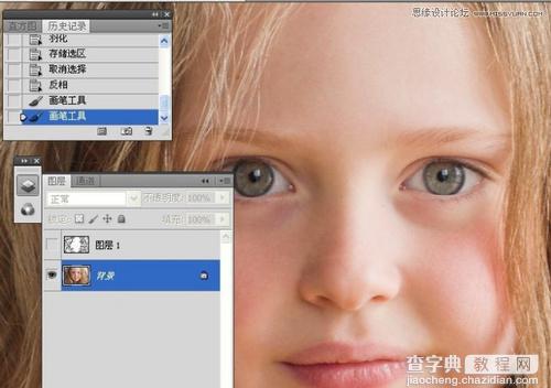 Photoshop为儿童照片锐化处理方法19