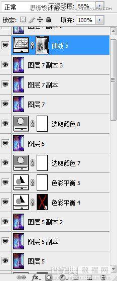 Photoshop调出室内人像绚丽渐变色调效果9