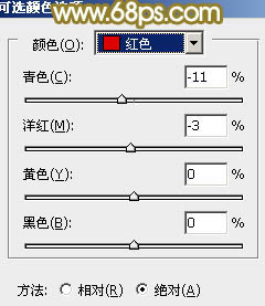 Photoshop将树林人物图片调制出朦胧的淡黄色效果15