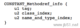 实例分析Java Class的文件结构6