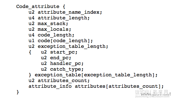 实例分析Java Class的文件结构23