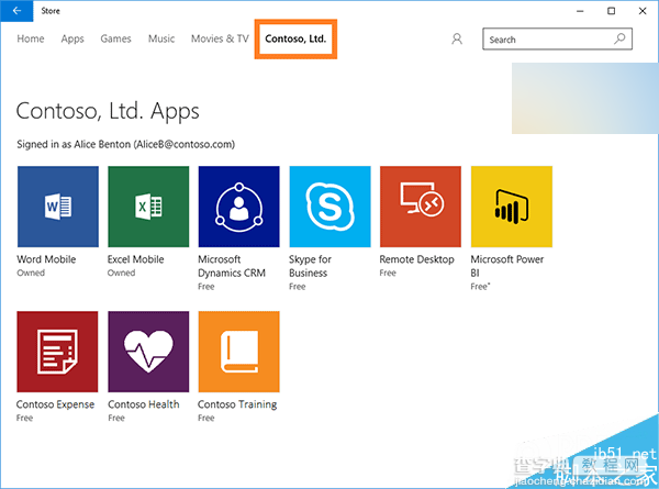 微软正式上线Win10商店企业版 用于商业的门户网站2