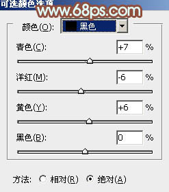 Photoshop将树林婚片增加上清爽的淡橙色效果17