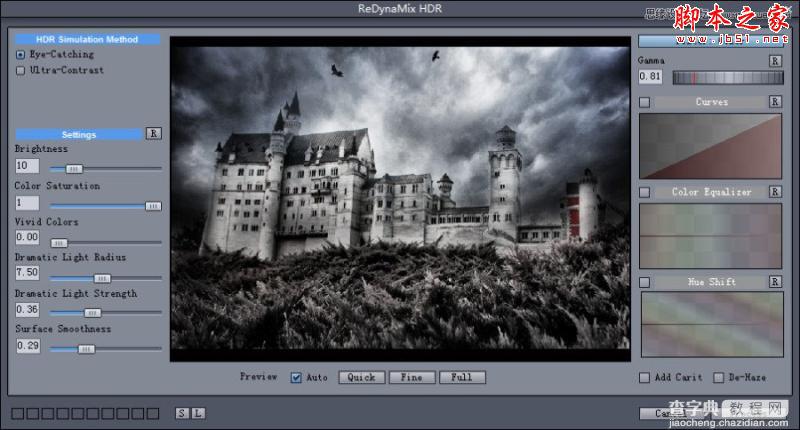 Photoshop将普通城堡图片渲染成哥特式恐怖场景13