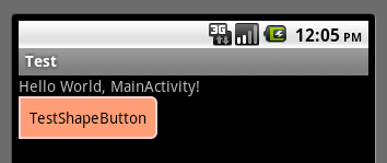 Android中shape定义控件的使用1