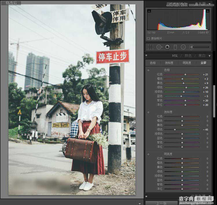 Photoshop结合LR软件调出唯美的日系胶片效果5
