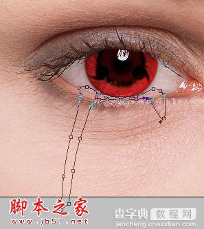 photoshop将普通眼睛制作出血腥的恶魔眼睛10