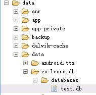 Android使用SQLite数据库的简单实例2