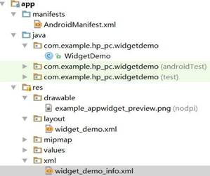 Android开发5：应用程序窗口小部件App Widgets的实现（附demo）3