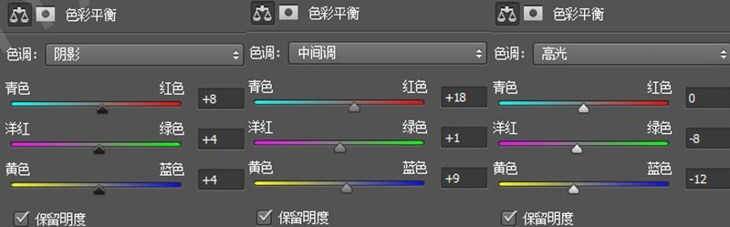 ps为偏暗的湖面图片调出夕阳西下的效果6