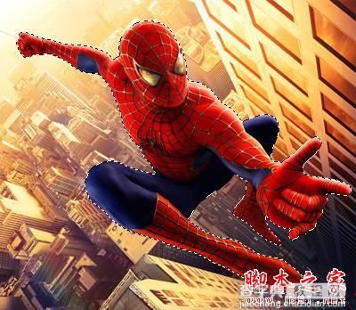 photoshop CS 设计制作被冰封蜘蛛侠3