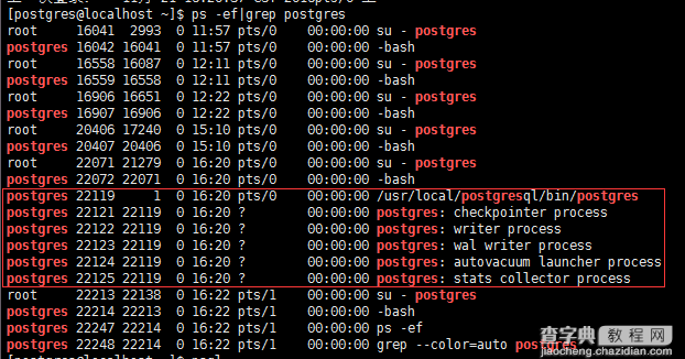 Linux CentOS 7源码编译安装PostgreSQL9.522
