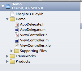 iOS App项目中引入SQLite数据库的教程3