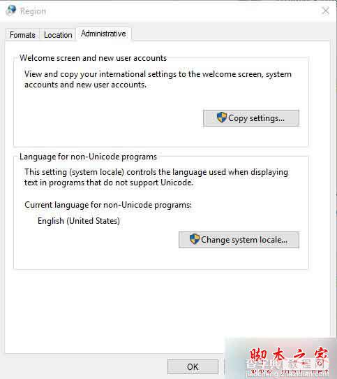 Win10英文版系统下中文软件显示为问号的解决方法9