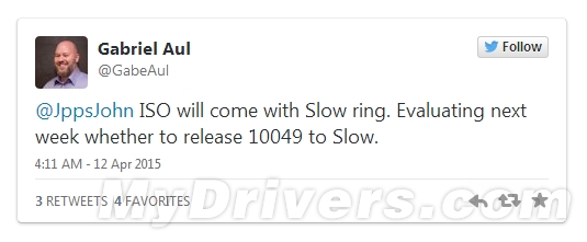 Win10 Build 10049或下周发放给Slow Ring慢速内测用户2