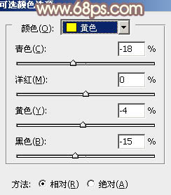 Photoshop为外景美女图片打造出流行的秋季淡褐色18