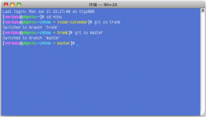 在 Shell 提示符中显示 Git 分支名称的方法1