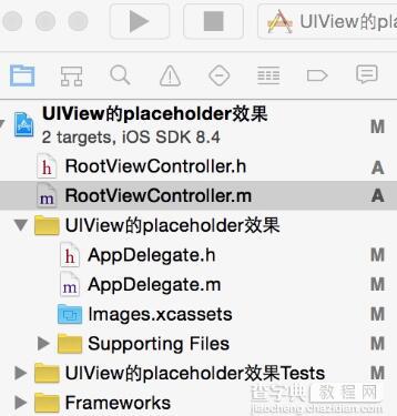 IOS代码笔记UIView的placeholder的效果2