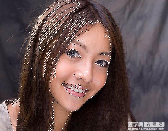 Photoshop将蜡黄肌肤调制出水嫩光滑的美女4