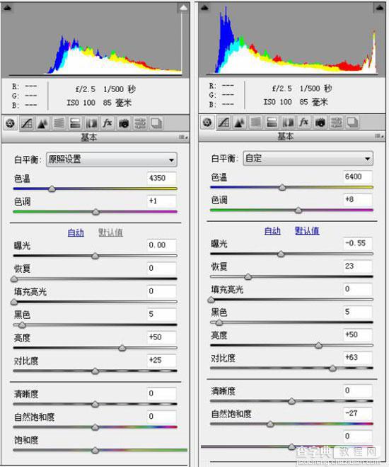 PS调出人物柔美逆光照片2