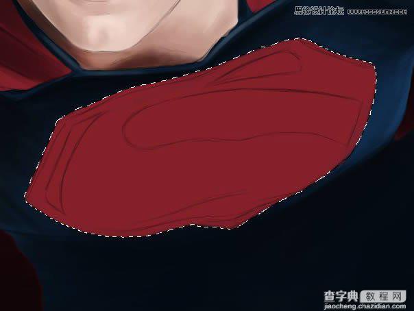 Photoshop鼠绘制作新版超人钢铁侠38