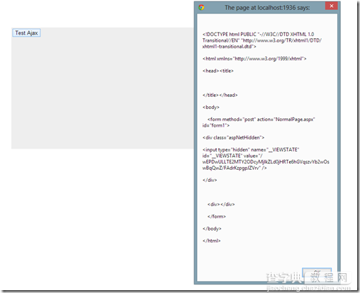 ASP.NET中使用Ajax的方法1