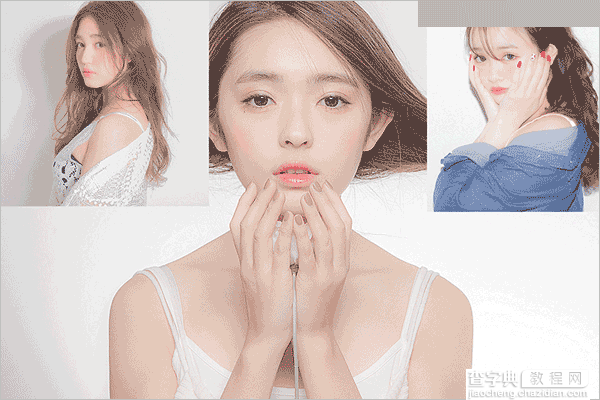 Photoshop调出女孩子粉嫩细腻的肤色效果图3