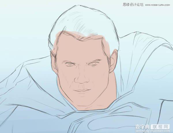 Photoshop鼠绘制作新版超人钢铁侠11