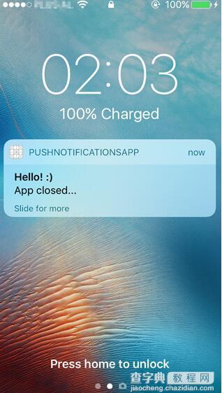 iOS10推送通知开发教程14