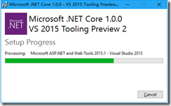 .NET Core Windows环境安装配置教程5