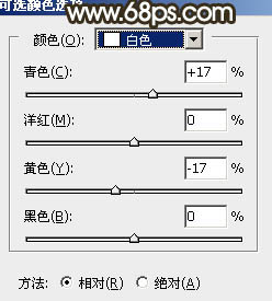 Photoshop调制出秋季冷褐色草原人物图片46