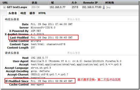 ASP.NET性能优化之让浏览器缓存动态网页的方法5