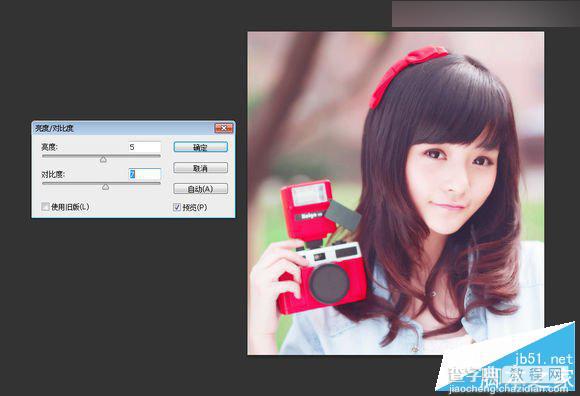 Photoshop结合SAI软件给可爱女孩照片做转手绘处理效果9