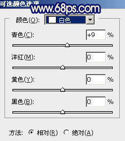 Photoshop将大树边的人物调制出斑斓的霞光暖色13