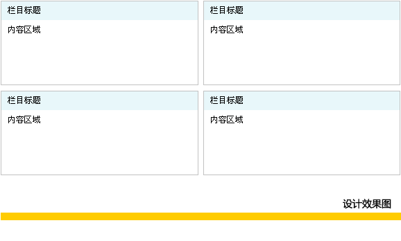 用margin和overflow属性实现div间距的方法1