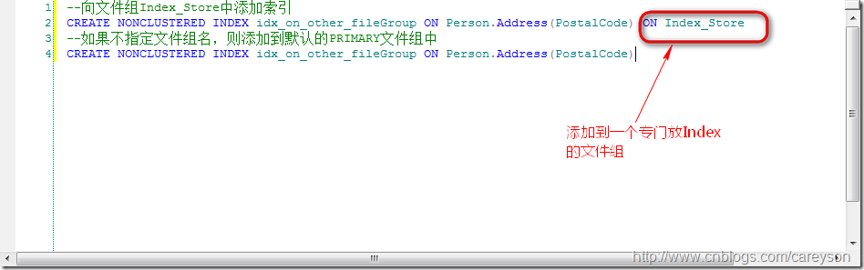 SQLServer中数据库文件的存放方式，文件和文件组5