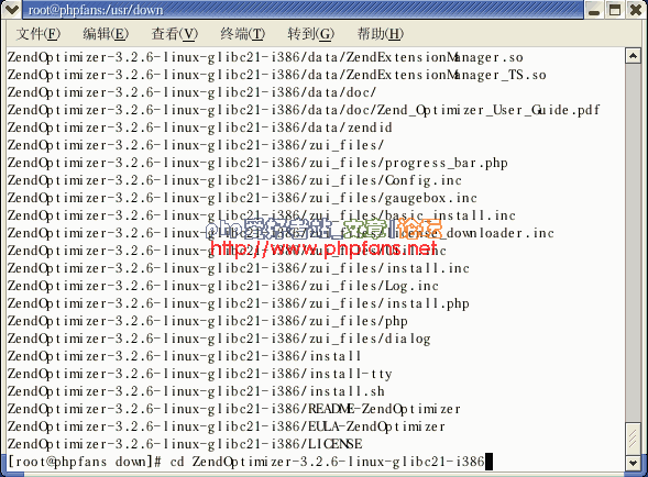 Linux下 php5 MySQL5 Apache2 phpMyAdmin ZendOptimizer安装与配置[图文]53